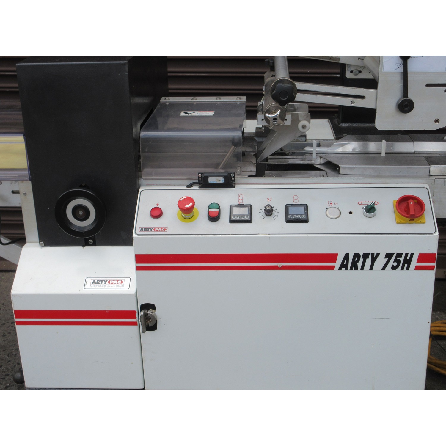 Arty Pac ARTY75H High Speed Flow Wrapper, Used Excellent Condition