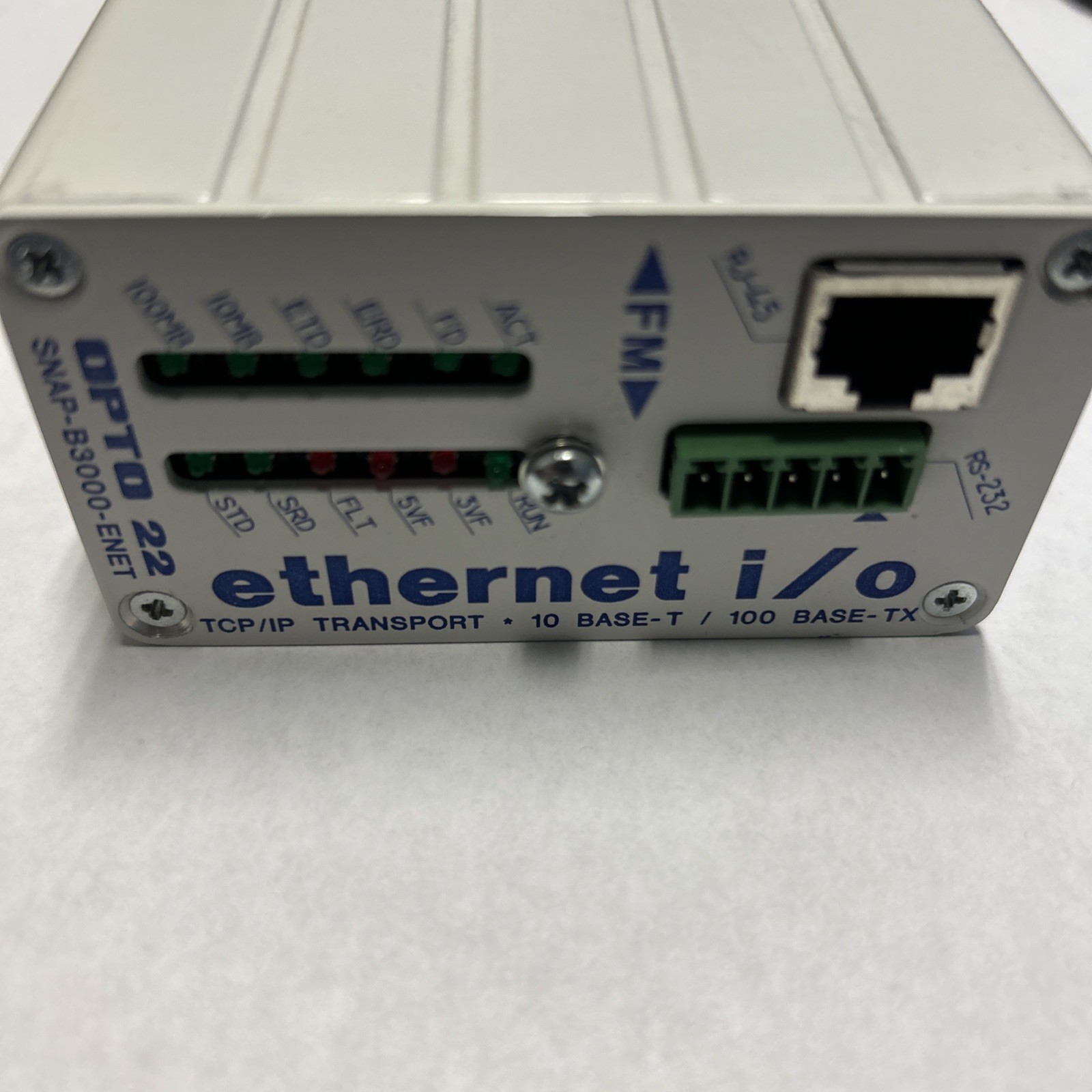 OPTO 22 SNAP-B3000-ENET Ethernet I/O Module. New With Out Box
