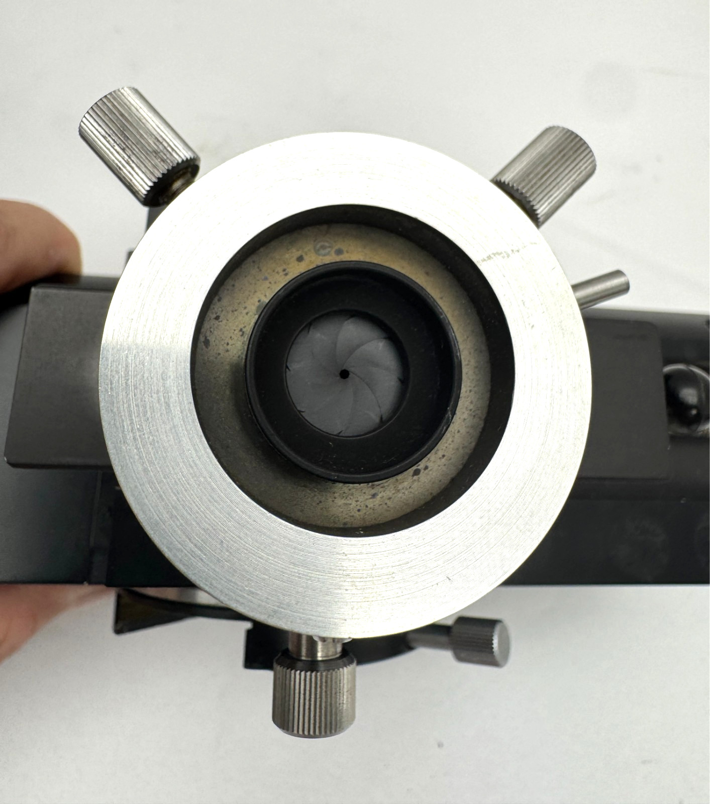 ZEISS Microscope Vertical III RS 4662499904 Fluorescence Condenser w/turret READ
