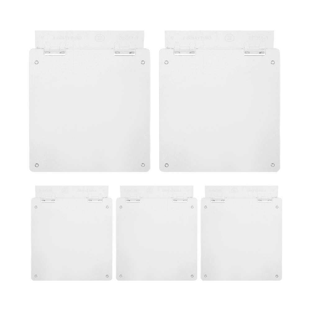 5 Pcs Childproof Thermostat Cover Air Conditioner Switch Protector