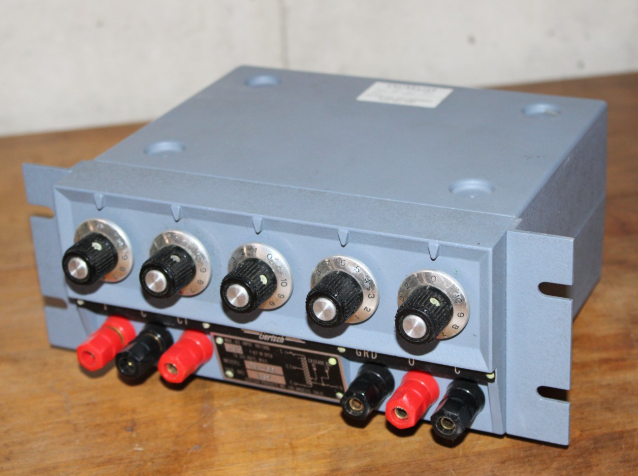Singer Gertsch Ratio Tran RT-60 Rack Mount Ratio Transformer