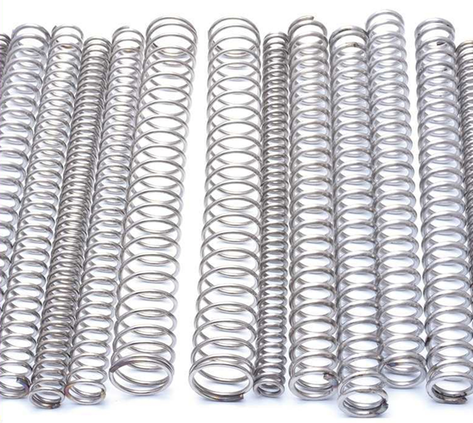 Compression Spring 304 Stainless Steel 305mm Pressure Spring Wire Dia 0.3-1.8mm