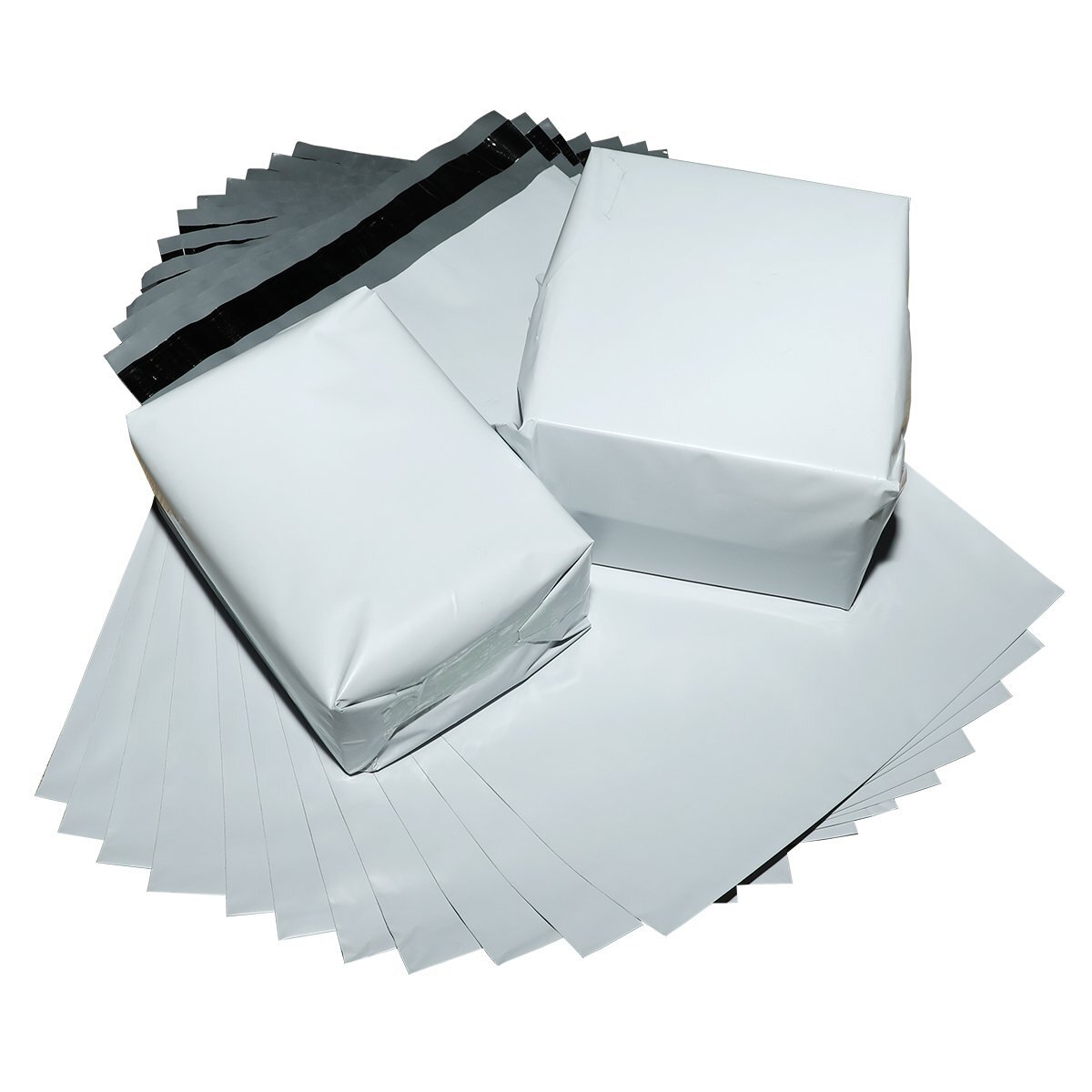 6×9 7.5×10.5 9×12 10×13 Poly Mailers Shipping Envelopes Self Sealing Bags