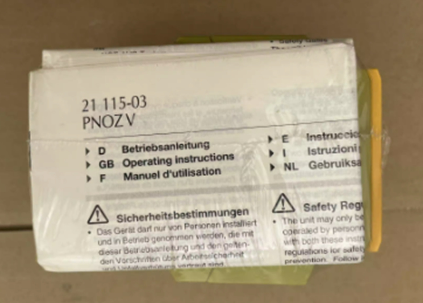 NEW PILZ PNOZ V 30S 774790 Safety Relay