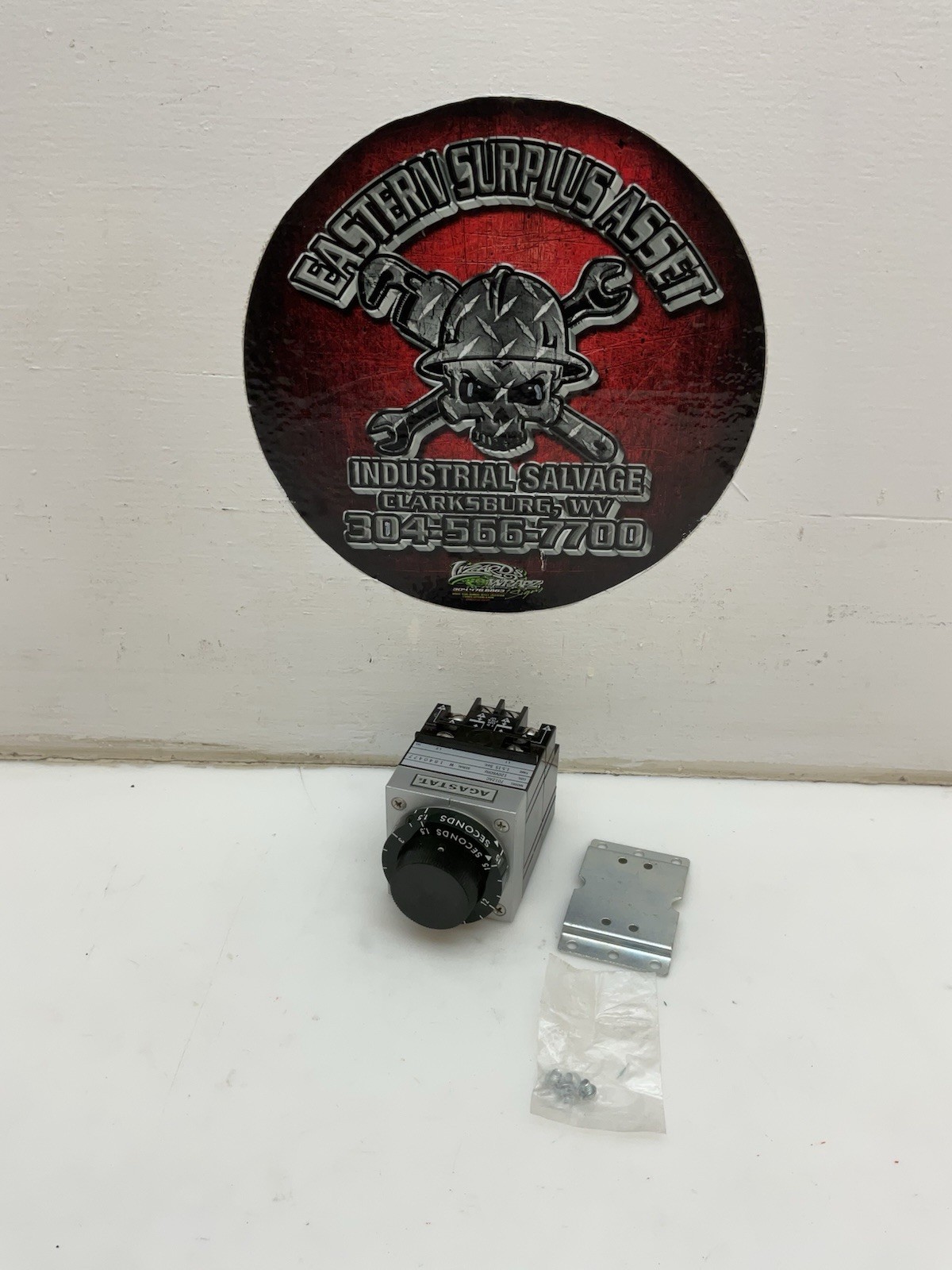 Agstat Model 7012AC Timing Relay 120 VAC 1.5-15 Seconds NEW