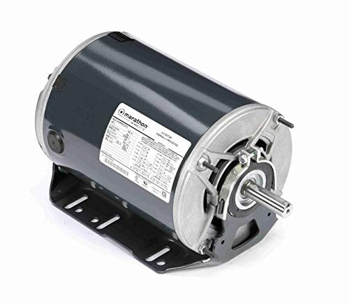 Marathon Electric 2 Hp 56H Frame Open Drip Proof Belt Drive Motor 208-230/460