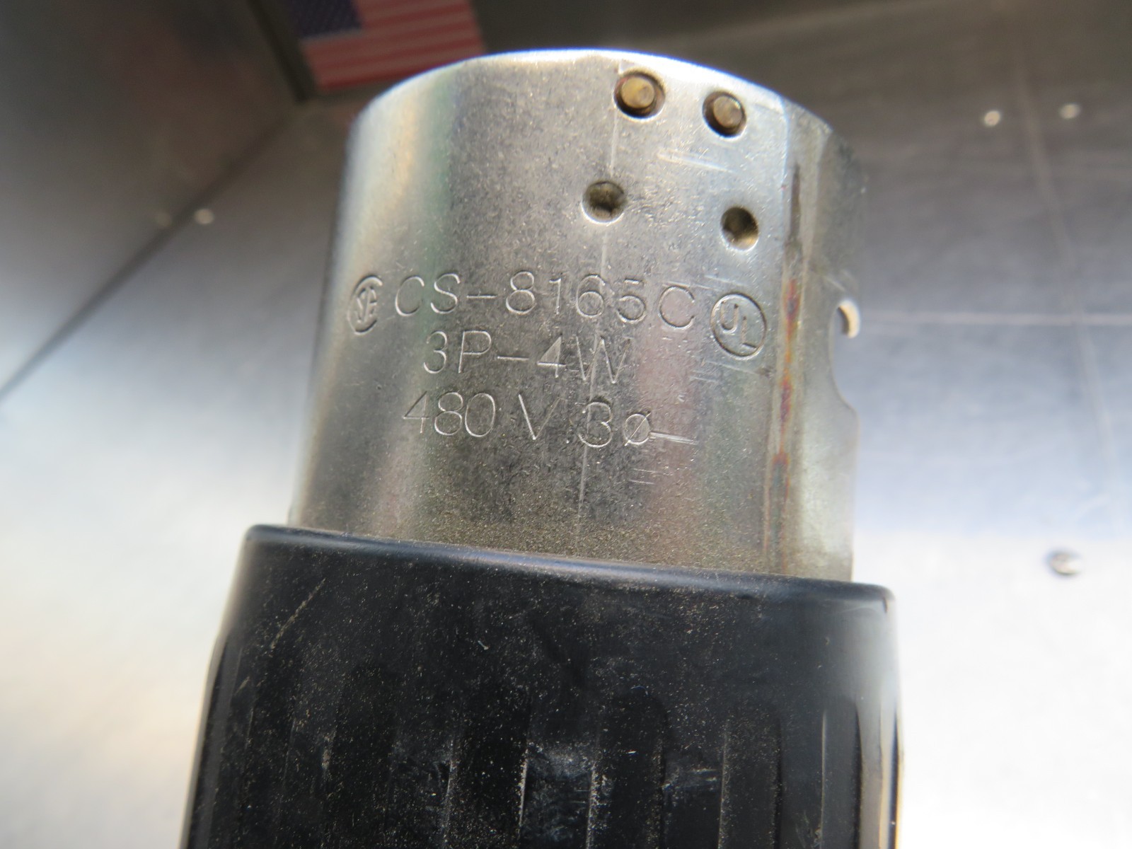 Hubbell CS-8165C Plug 3P-4W 480v