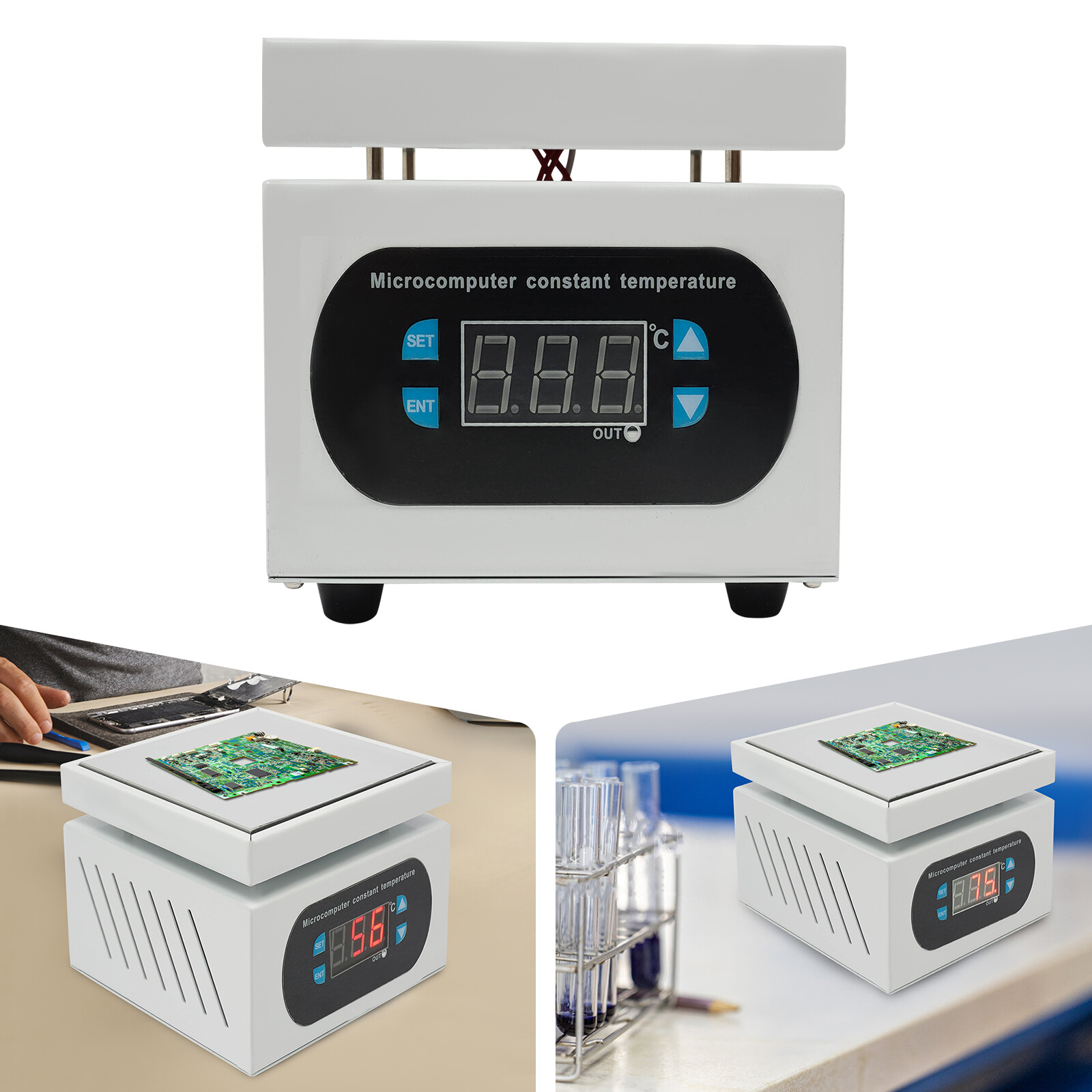 Electronic Hot Plate Preheating Station PCB SMD Soldering Hot Plate 100mm*100mm