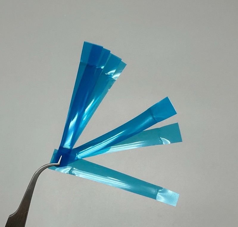 Dental Anterior Restoration Matrix Composite Resin Matrices Blue Strip 50Pcs/box