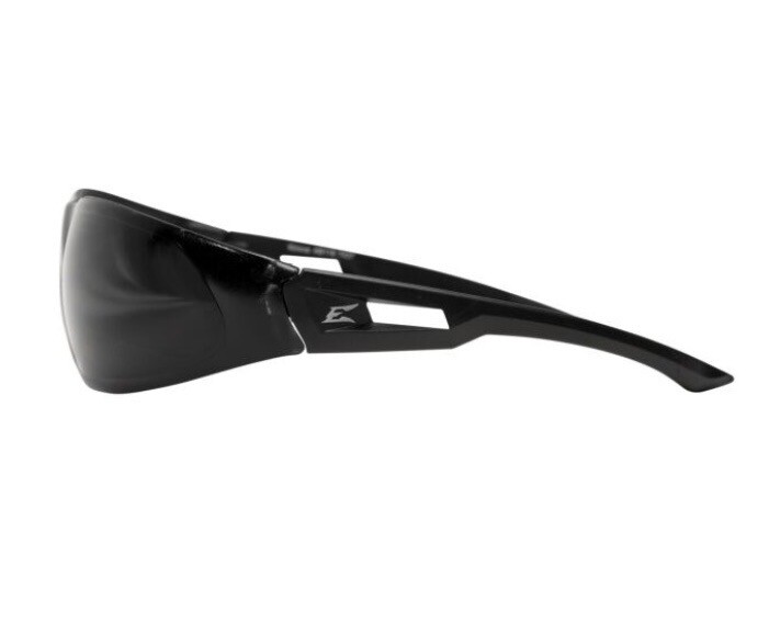Edge Eyewear AB116 Safety Glasses, Black Frame with Smoke Polycarbonate Lens New