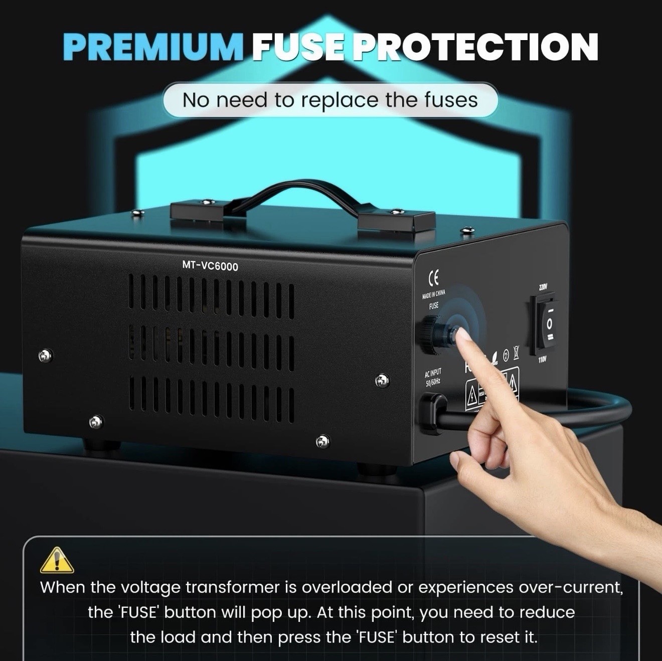 MT-BYQ-2025 6000W Industrial Voltage Converter Transformer | Step-Up & Step-Down