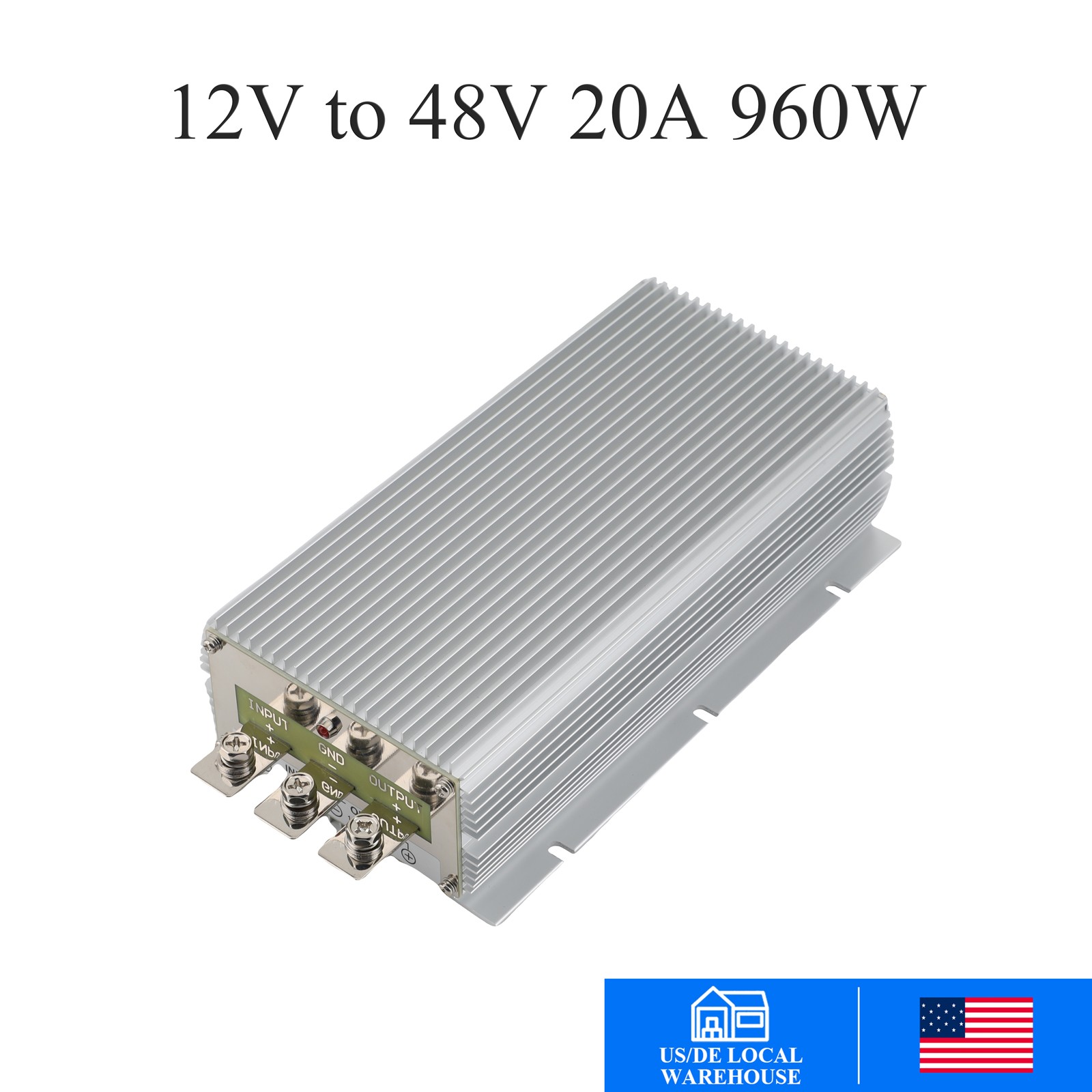 DC 12V to 48V Step Up Converter 20A 960W Auto Voltage Regulator Boost Module
