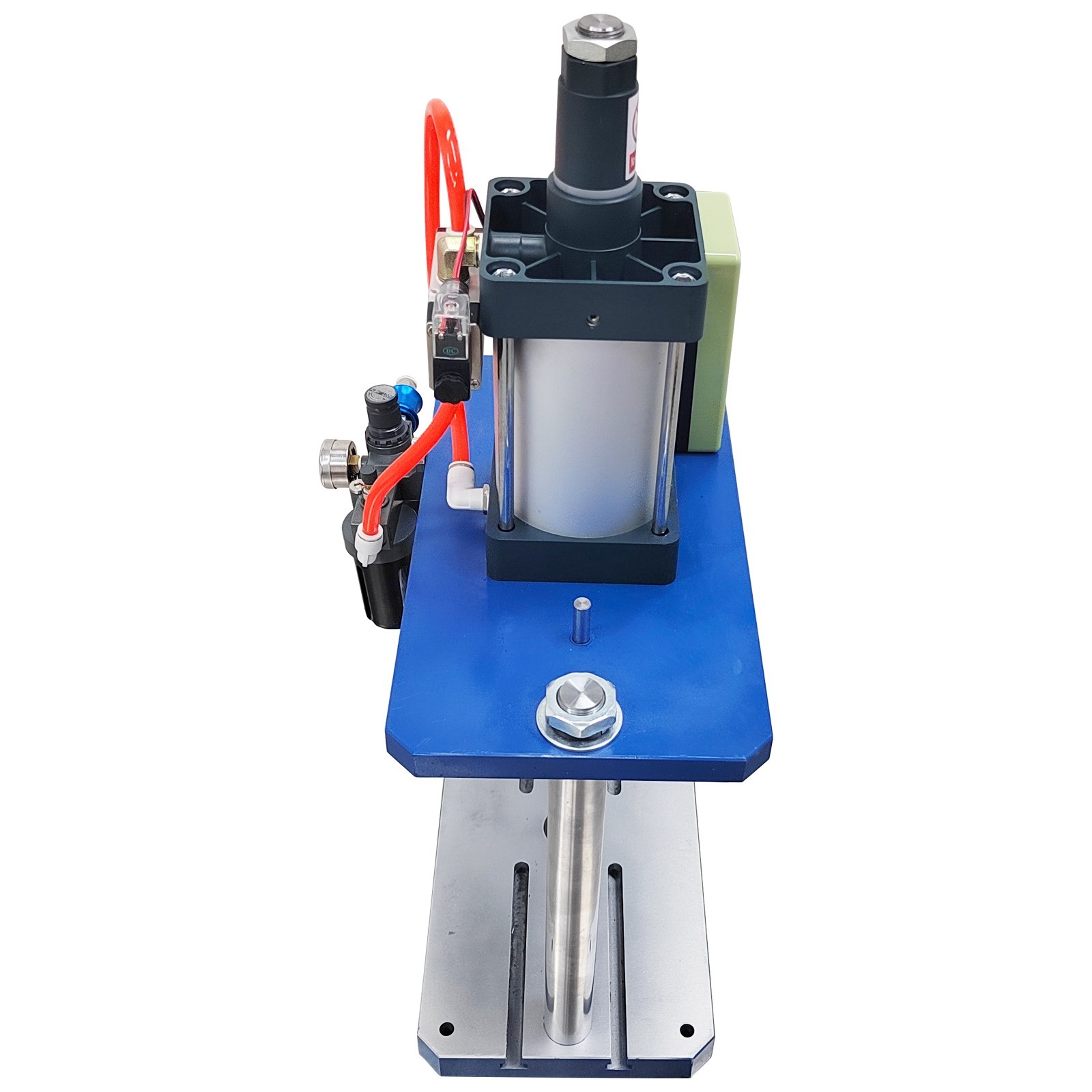 Pneumatic Punch Machine Punch Press controller 110V 1763lbs 3.9-1.9in Two Column