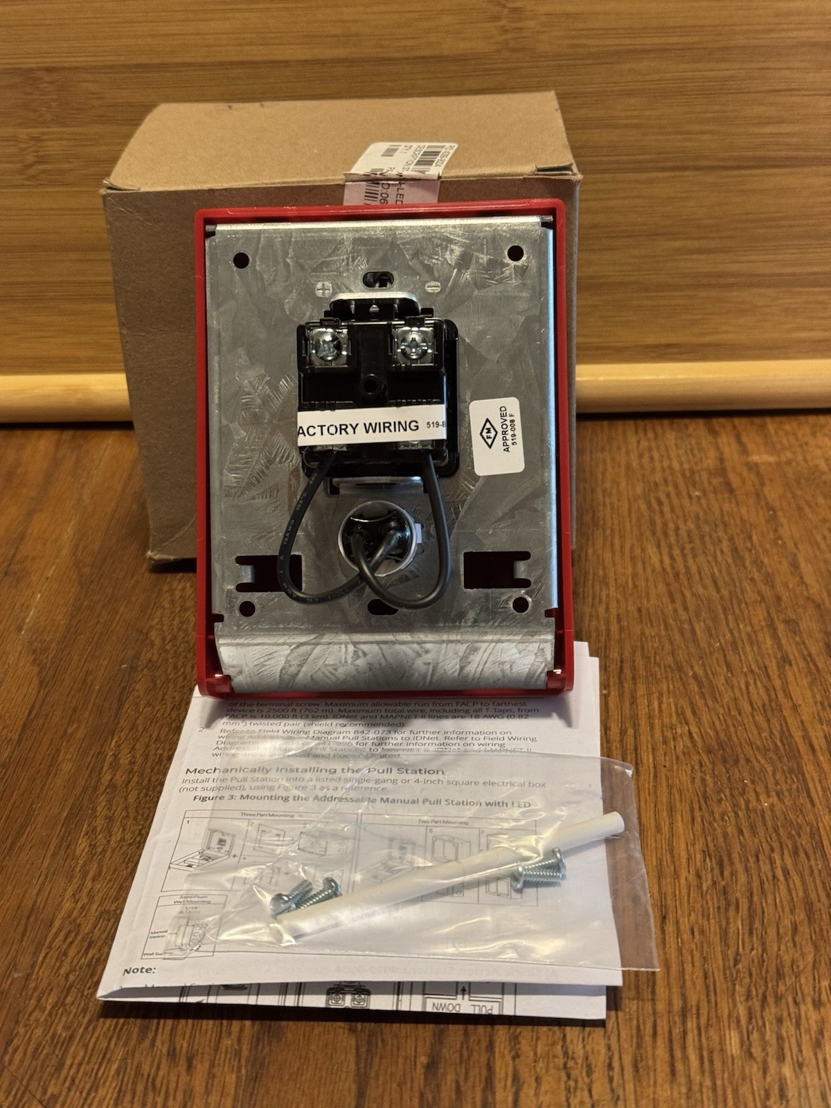 Simplex 4099-9004 Addressable Manual Pull Station