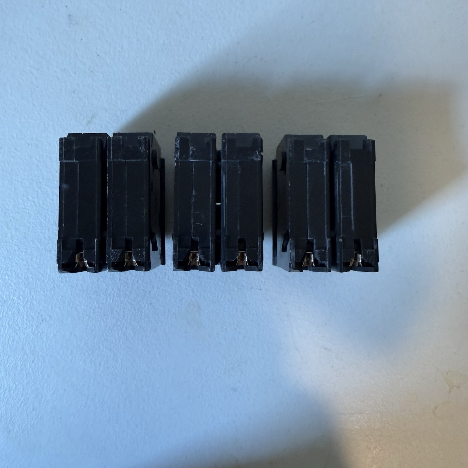 Lot of 3 Square D HOM230 Circuit Breaker 2-Pole 30 Amp 120/240 Volt AC Homeline
