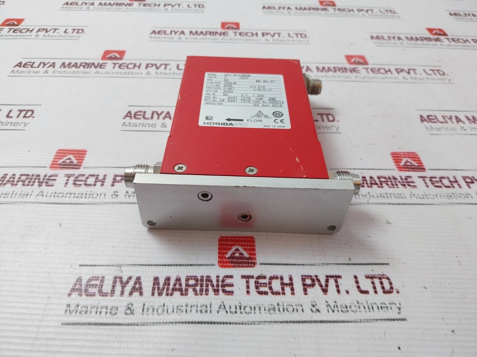 HORIBA STEC SEC-N124MGM Mass Flow Device Valve 4041 7379 15SLM
