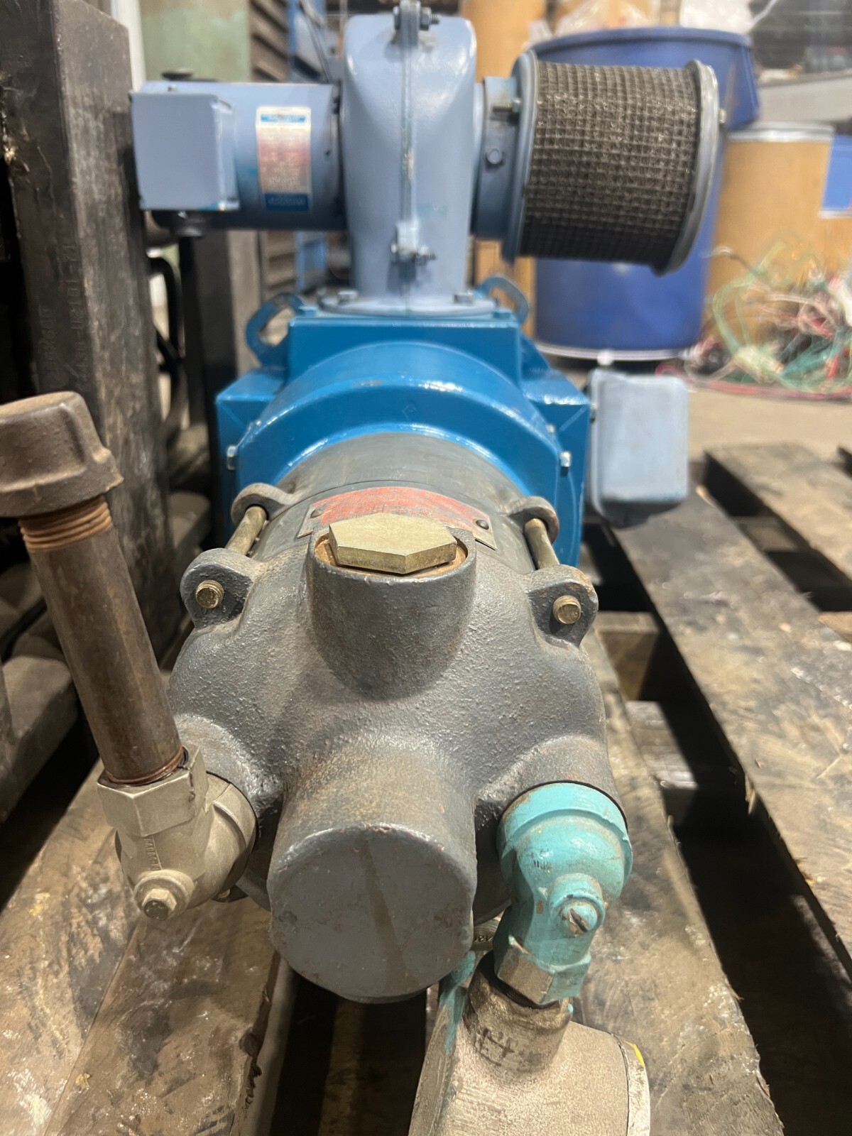 👀 GE GENERAL ELECTRIC KINAMATIC 10 HP DC MOTOR W/ COOLING BLOWER 1750/2300 RPM