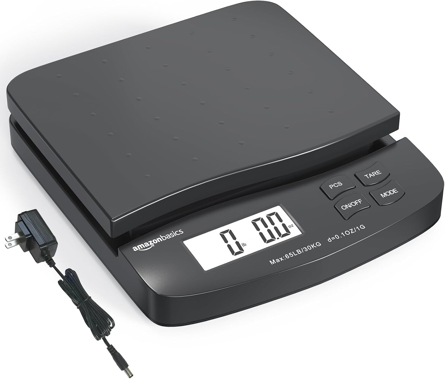 Extra Large LCD Digital Table Top Scale – 65 lb Max, Perfect for Shipping Needs