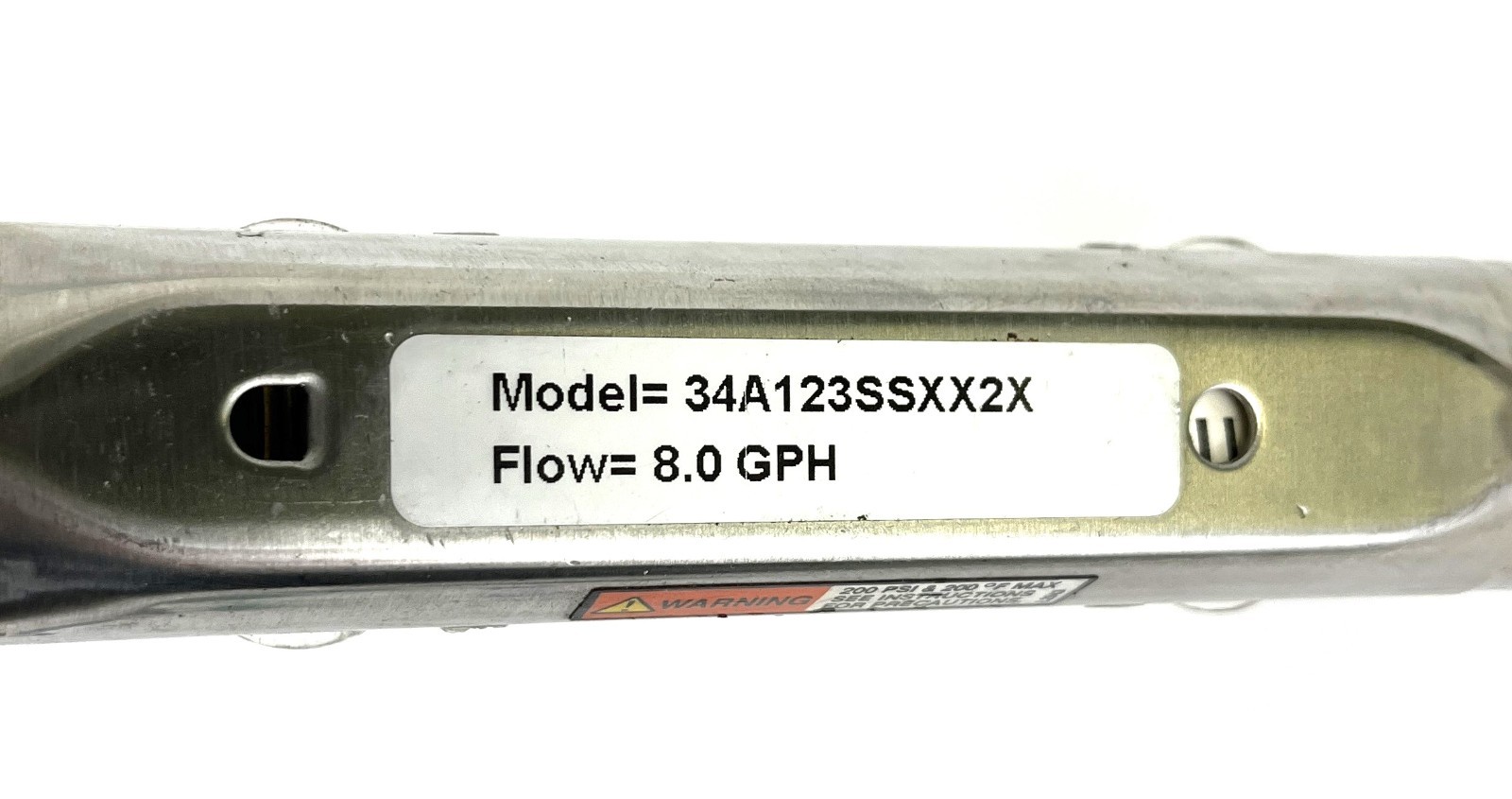 WALLACE TIERNAN, PURGE METER, 34A123SSXX2X, 8.0 GPH, FLOW MEASUREMENT, NEW S