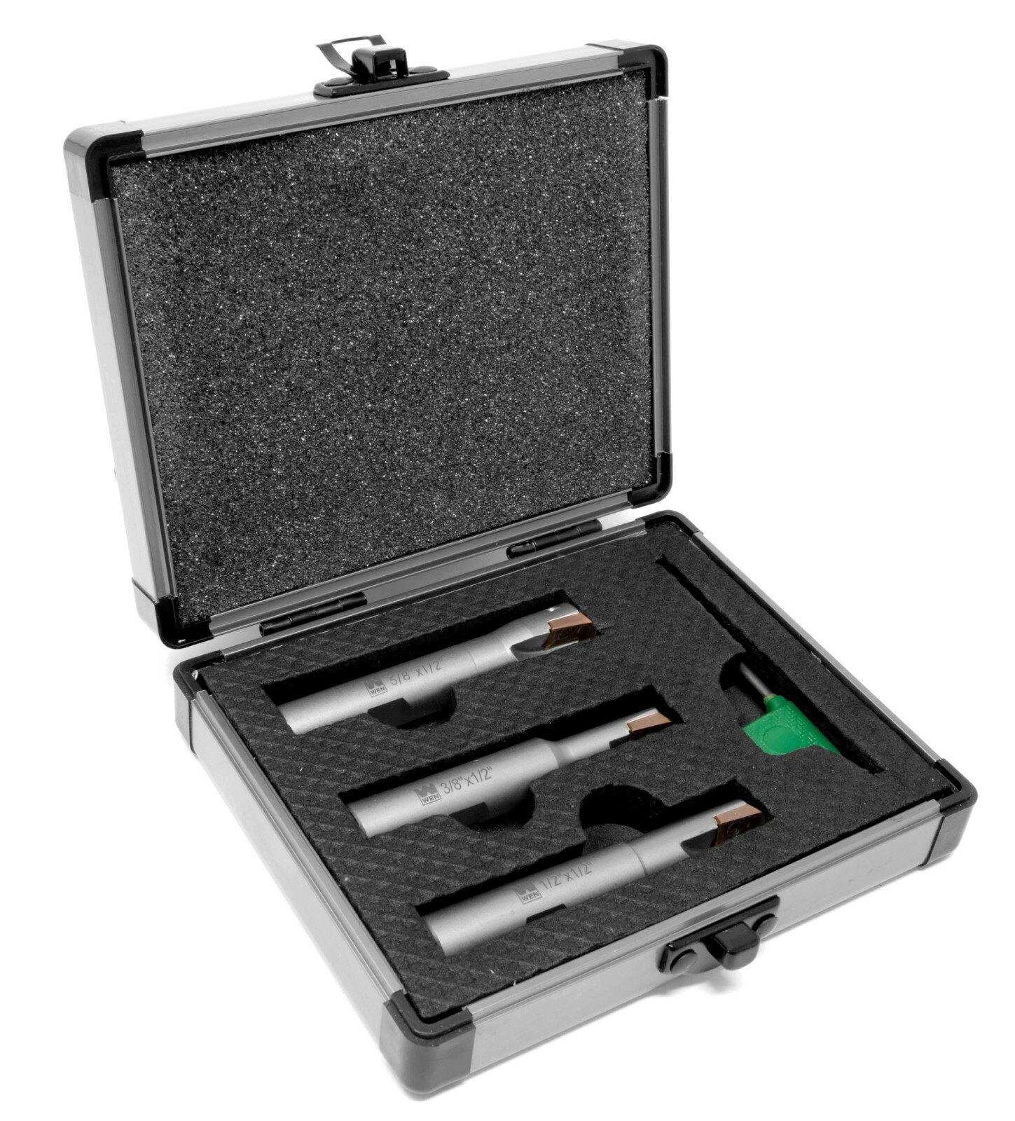 WEN DB003E 3-Piece 90-Degree Square Shoulder Indexable Carbide End Mill Set