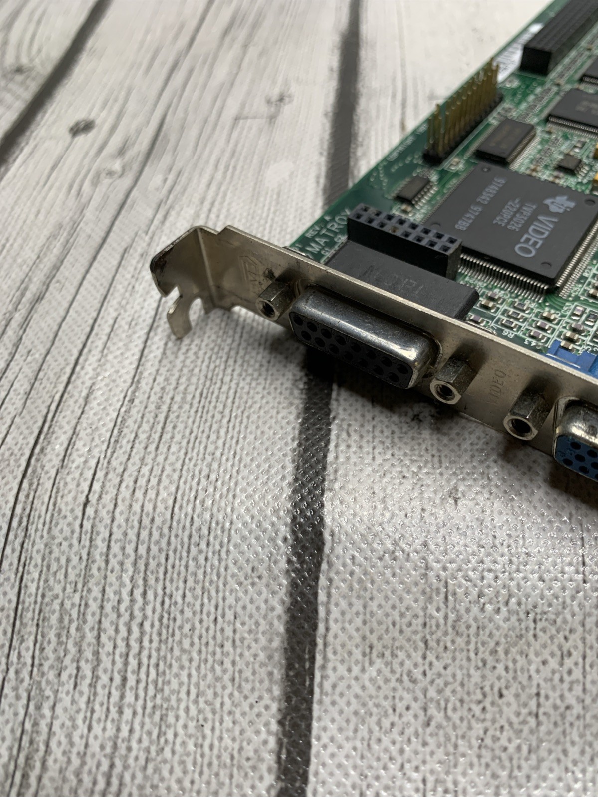 Matrox Millennium IS-STORM 2MB PCI Video Card Vintage