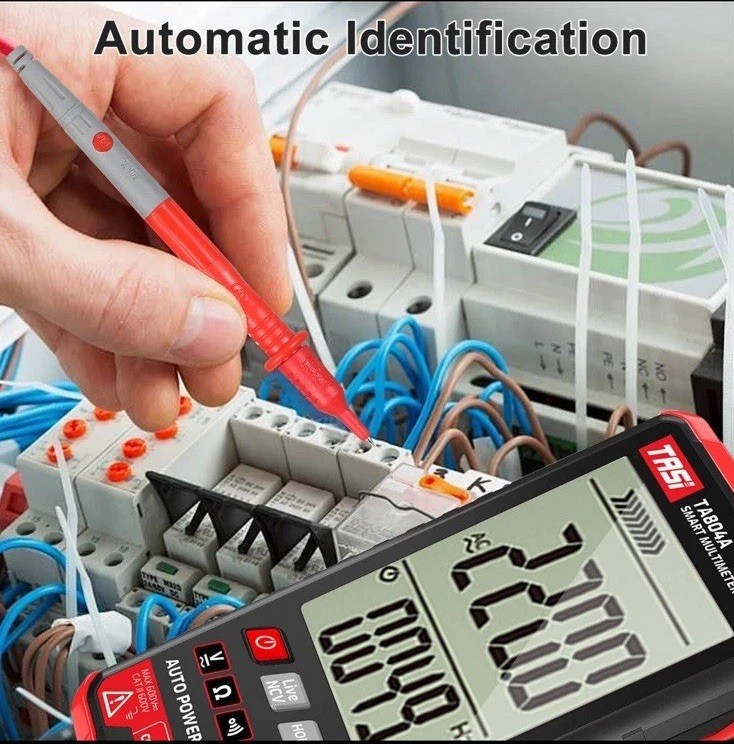 Digital MULTIMETER Voltmeter Ammeter Ohmmeter Volt AC DC Tester Leads Meter LCD