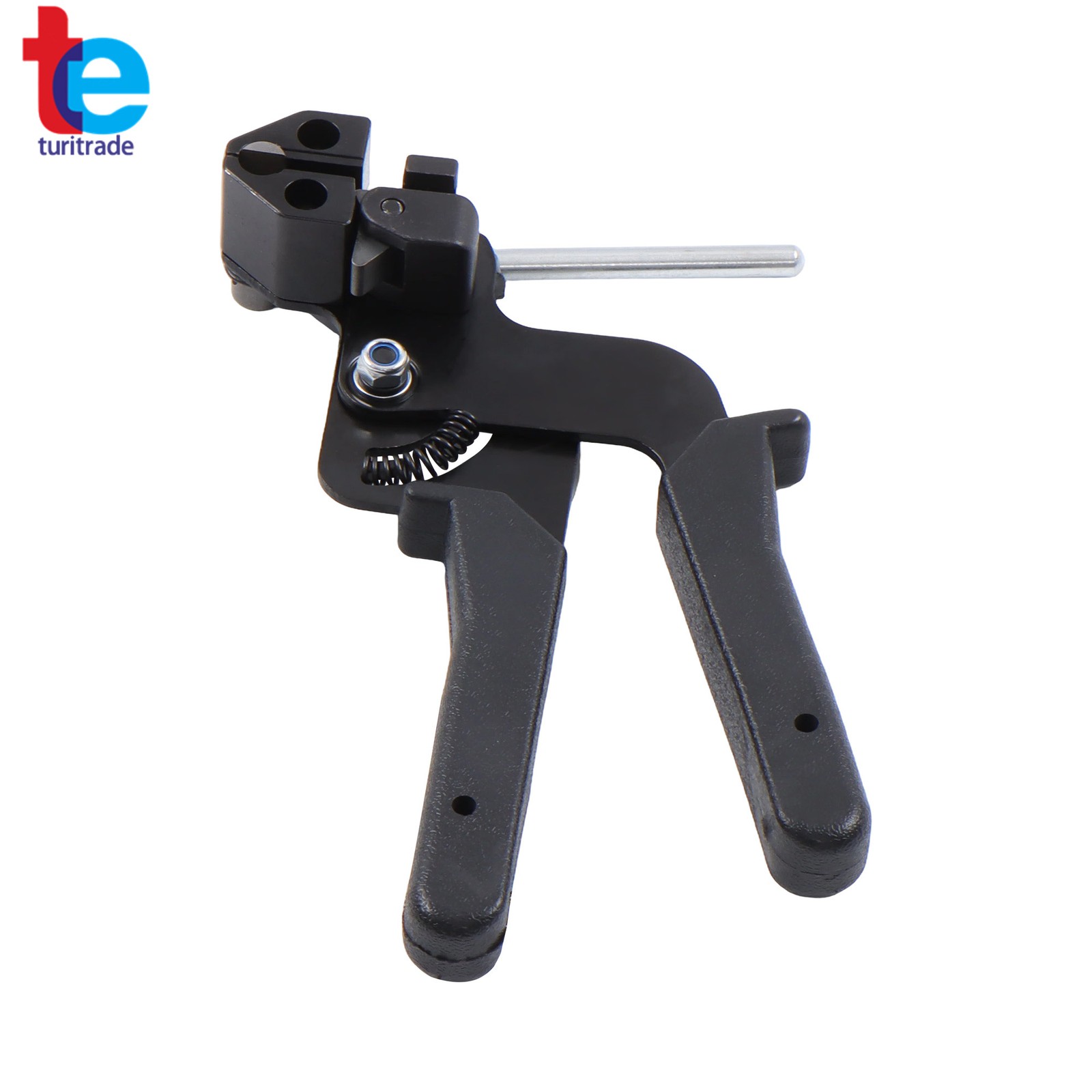 Stainless Steel Cable Tie Gun + 200PC Metal 11.8″ Zip Ties -20°F to +180°F