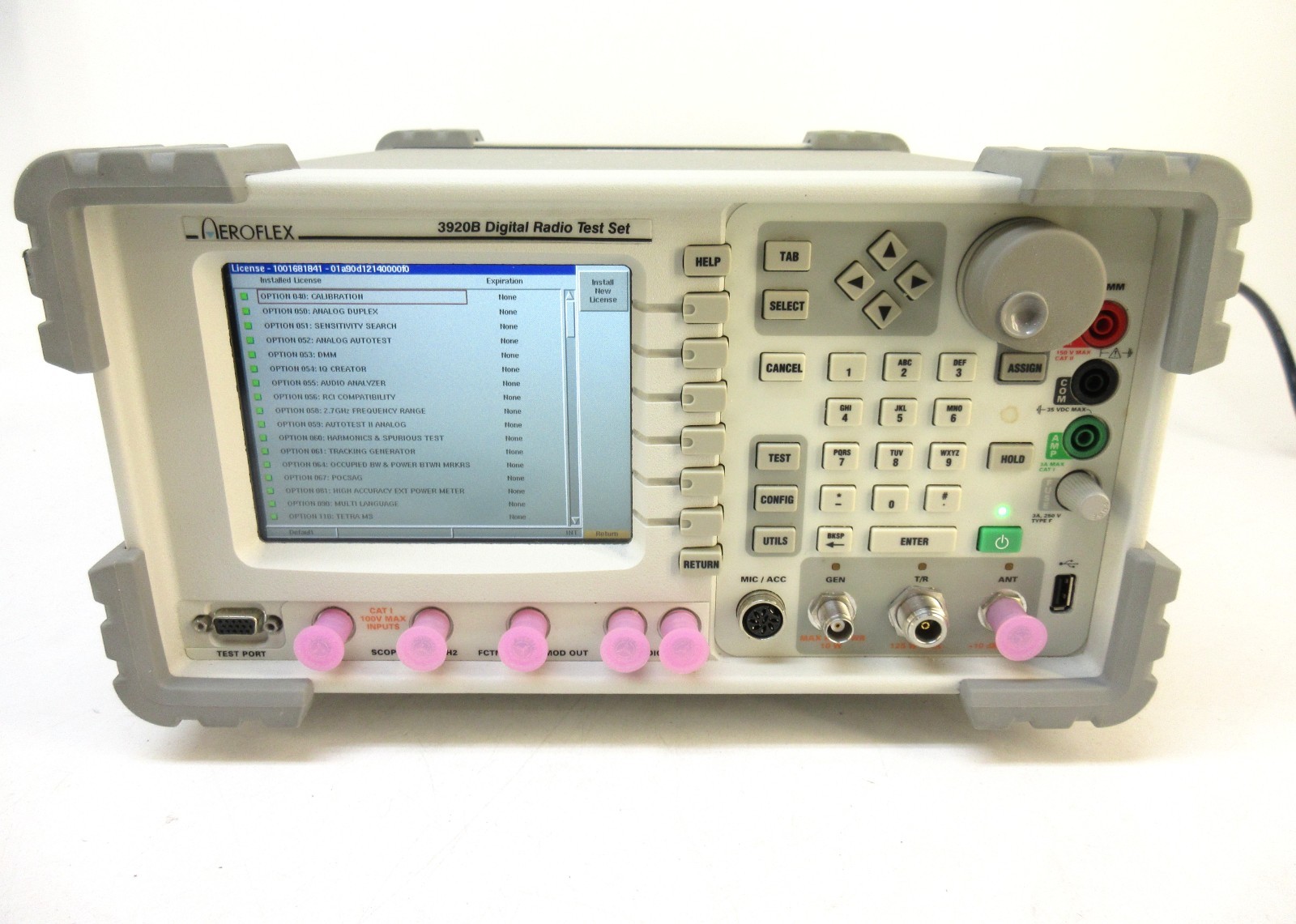 VIAVI Aeroflex 3920B Analog and Digital Radio Test Platform, P25, Tetra, DMR DMM