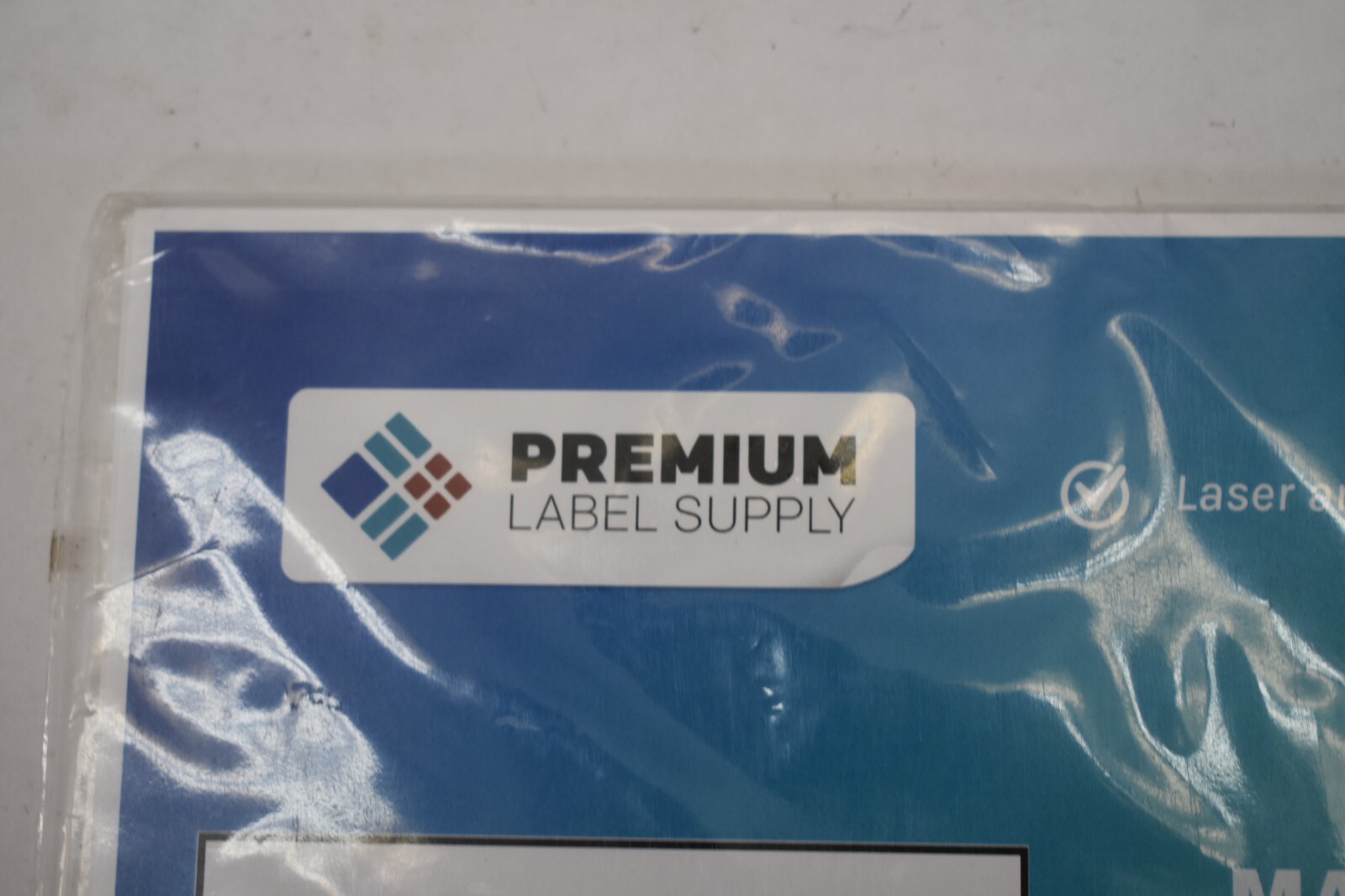Premium Label Supply Matte White Adhesive Labels 8.5″ x 5.5″ 50 Pack PLS845