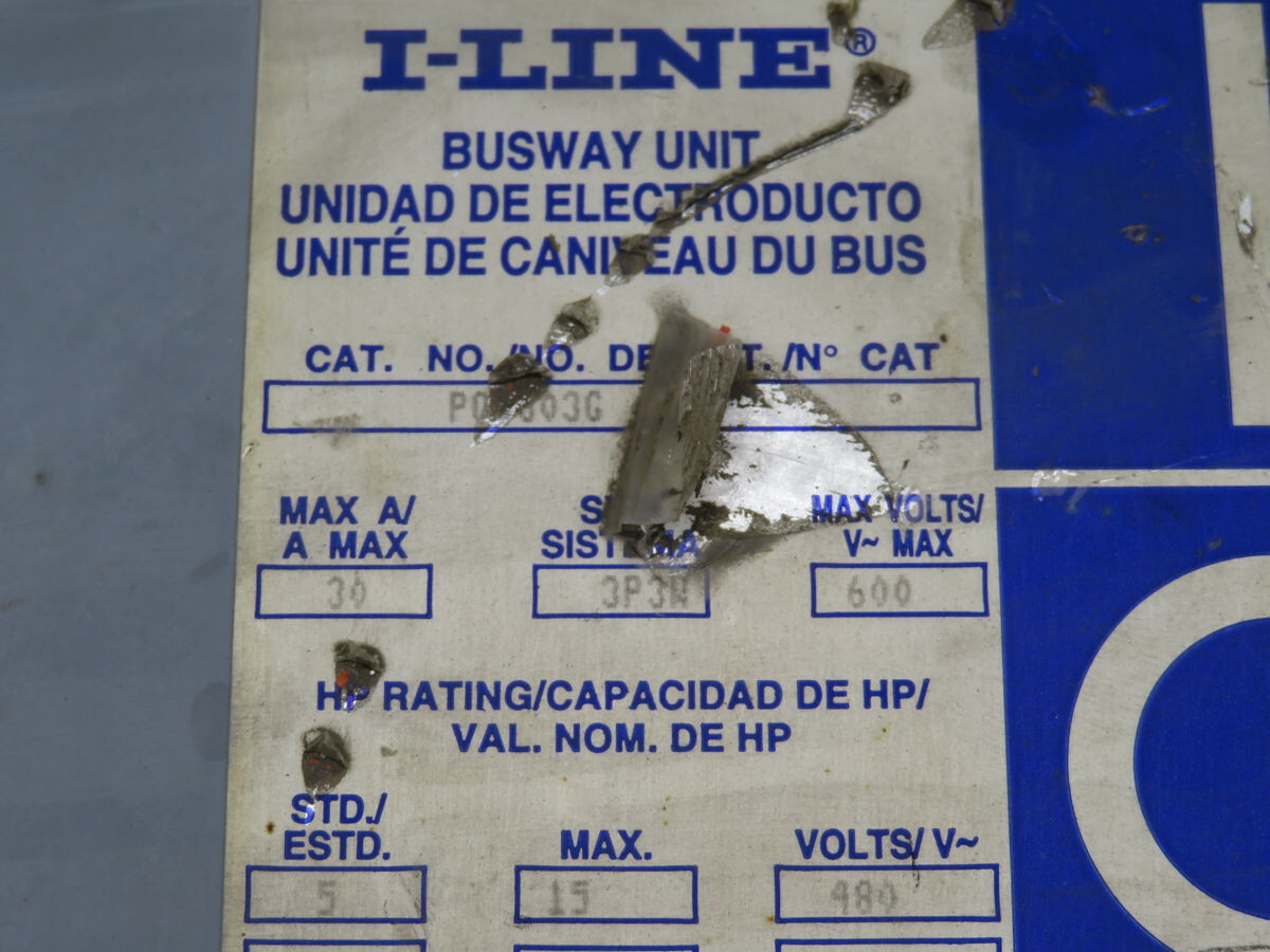SQUARE D PQ3603G FUSIBLE PLUG-IN UNIT T256473