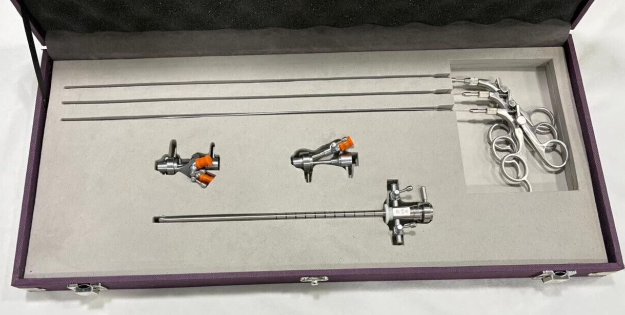 Hysteroscopy Cystoscopy Surgery Set 25FR with Semi Rigid Graspers 5FR Reusable