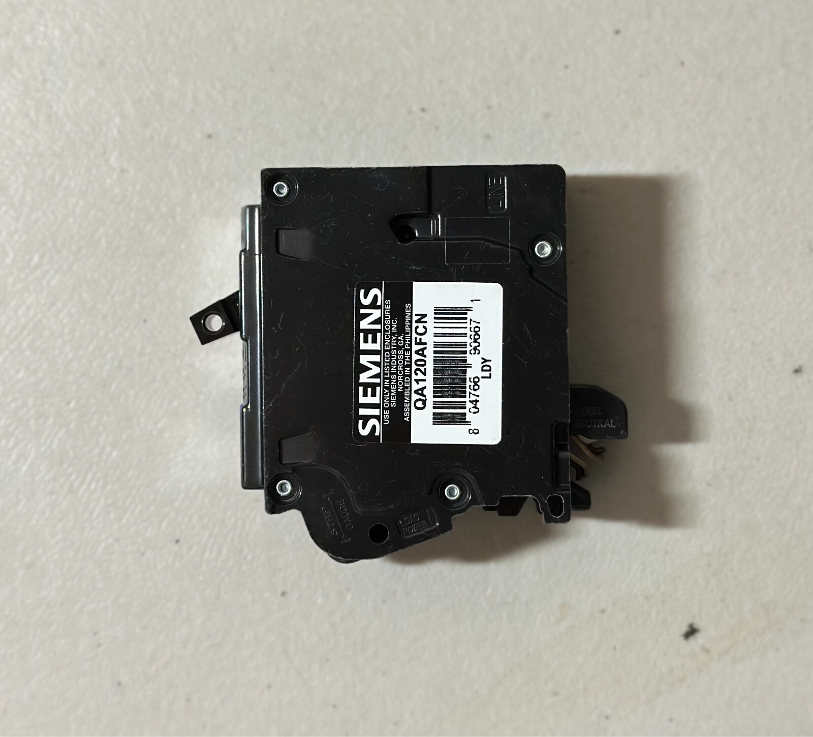 10 PCS SIEMENS QA120AFCN 20A AFCI ARC FAULT CIRCUIT BREAKERS