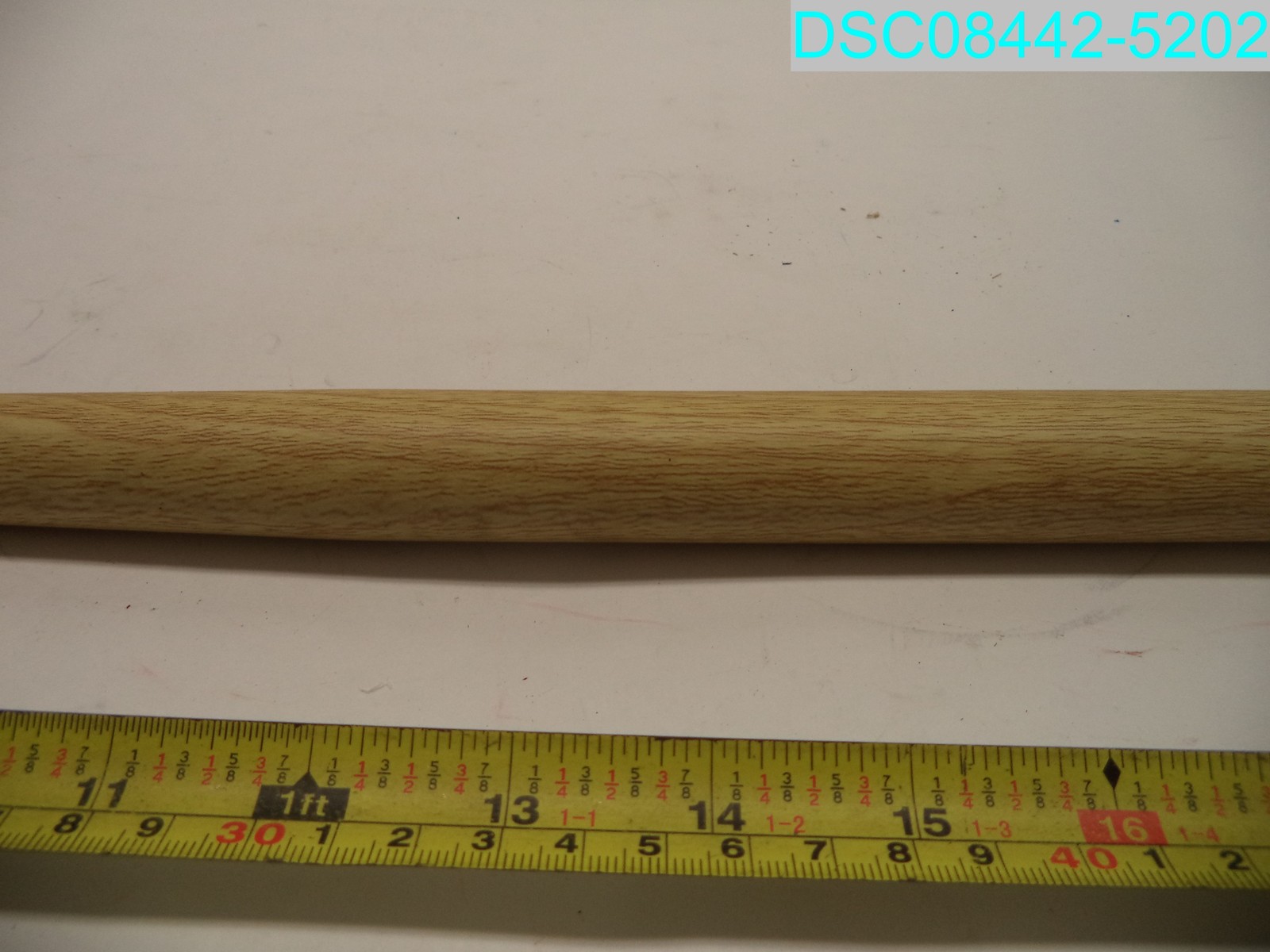 QTY=3: 16-3/4″ L Wood Grain Metal Table Legs 1″ D Tapered To 5/8″