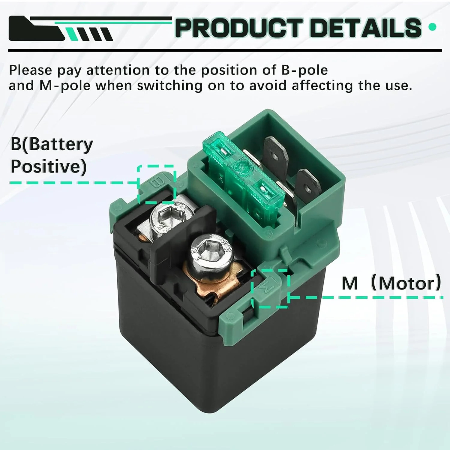 Starter Solenoid Relay Part for Honda Shadow 750 1300 VT750 1100 VTX 1100 CB500
