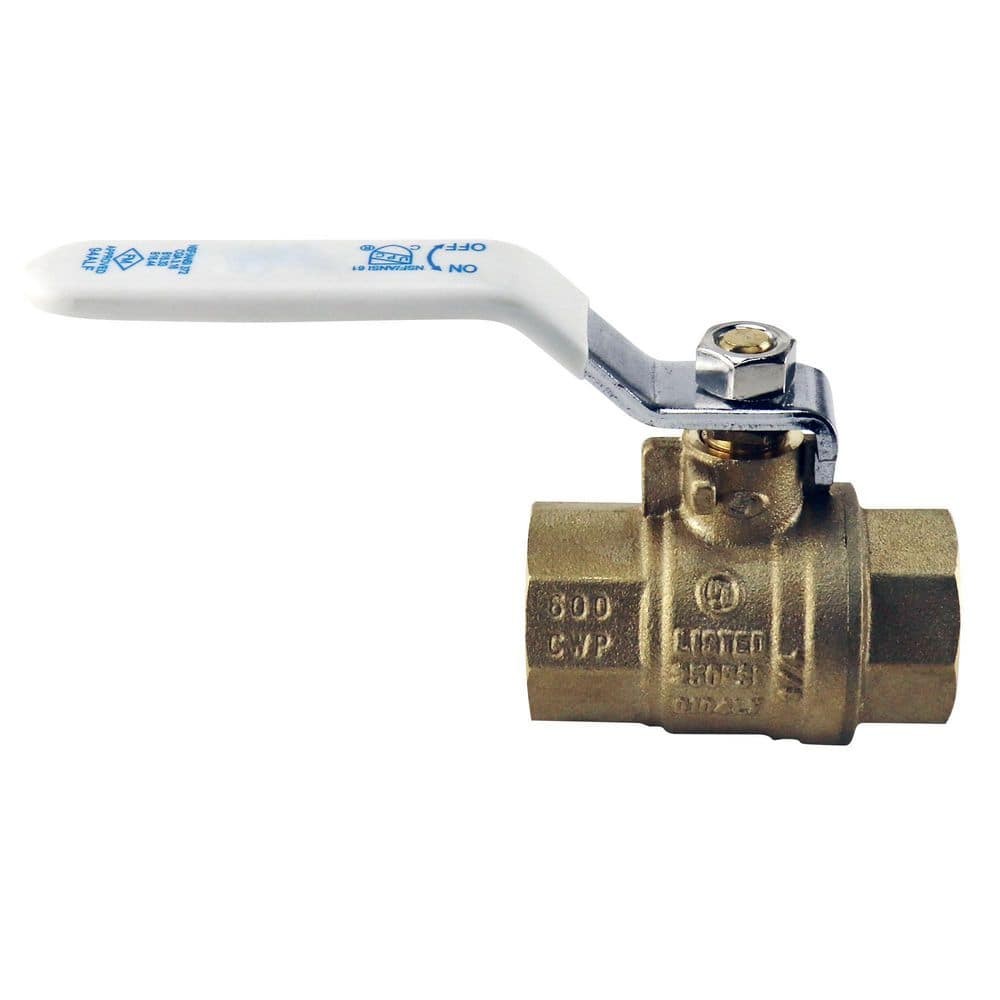 Apollo 3/4 in. x 3/4 in. Lead Free Brass FNPT x FNPT Full-Port Ball Valve