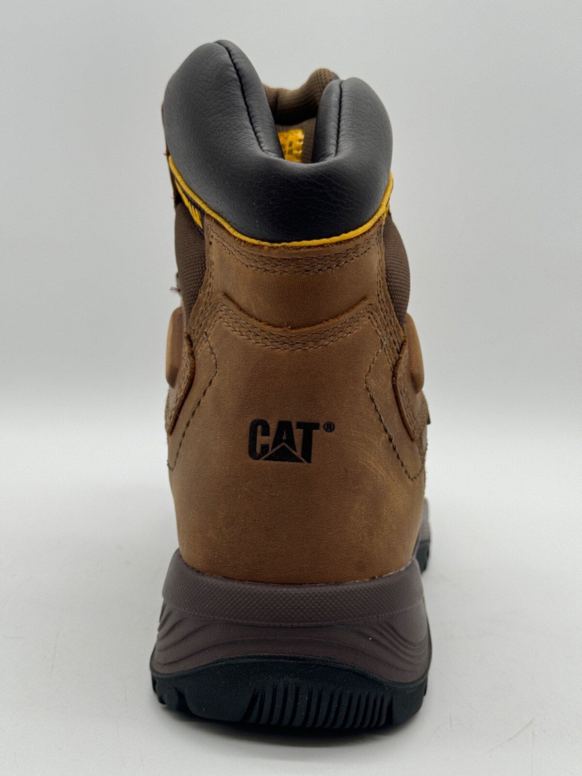 NEW CATERPILLAR Diagnostic Hi SZ 12 W MEN STEEL TOE IN DARK BEIGE P89940