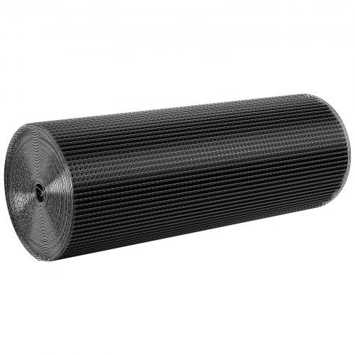 Hardware Cloth 24 in x 50 ft, 1/2 in 19 Gauge Galvanized Wire Mesh Roll, Weather