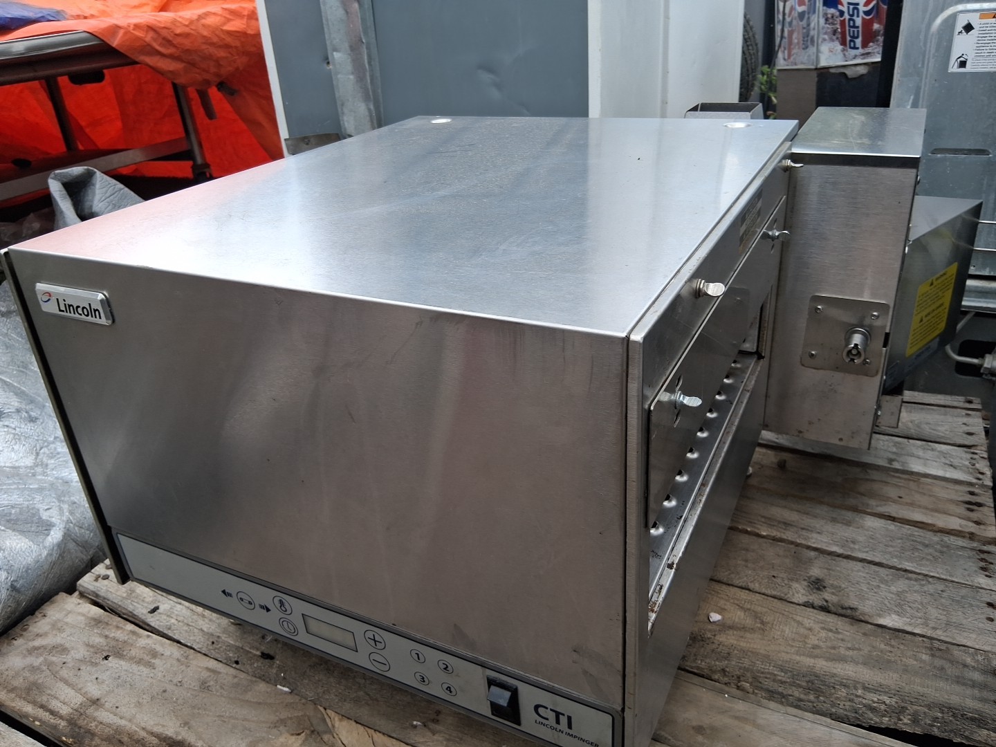 Cti Lincoln Impinger 2501 Countertop Electric Conveyor Oven Ventless Commercial