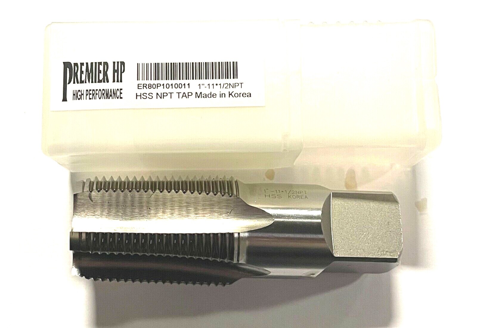 Premier HP 1″-11-1/2 NPT Pipe Tap HSS High Performance 5 Flute