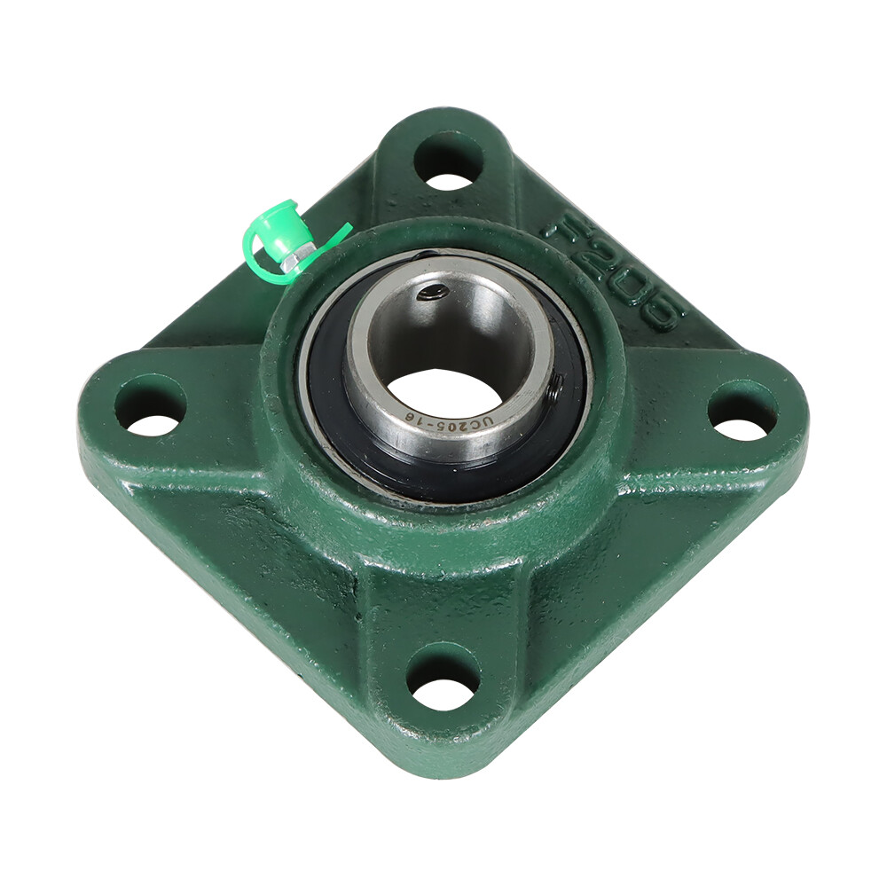 10 Pack UCF205-16 Pillow Block Flange Bearing 1″ Bore 4 Bolt Solid Base