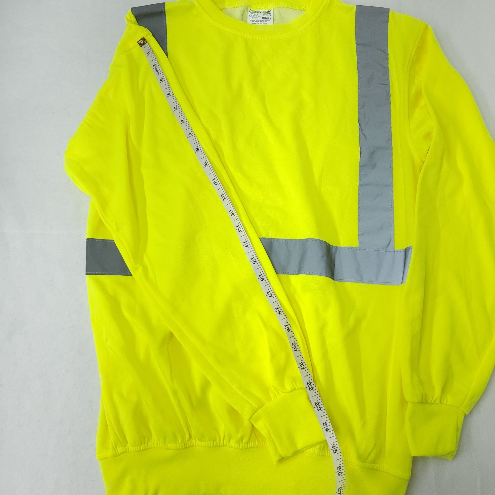 Occunomix Lux-SWTL Hi-Vis Long Sleeve Reflective Lightweight Shirt ANSI Class 2