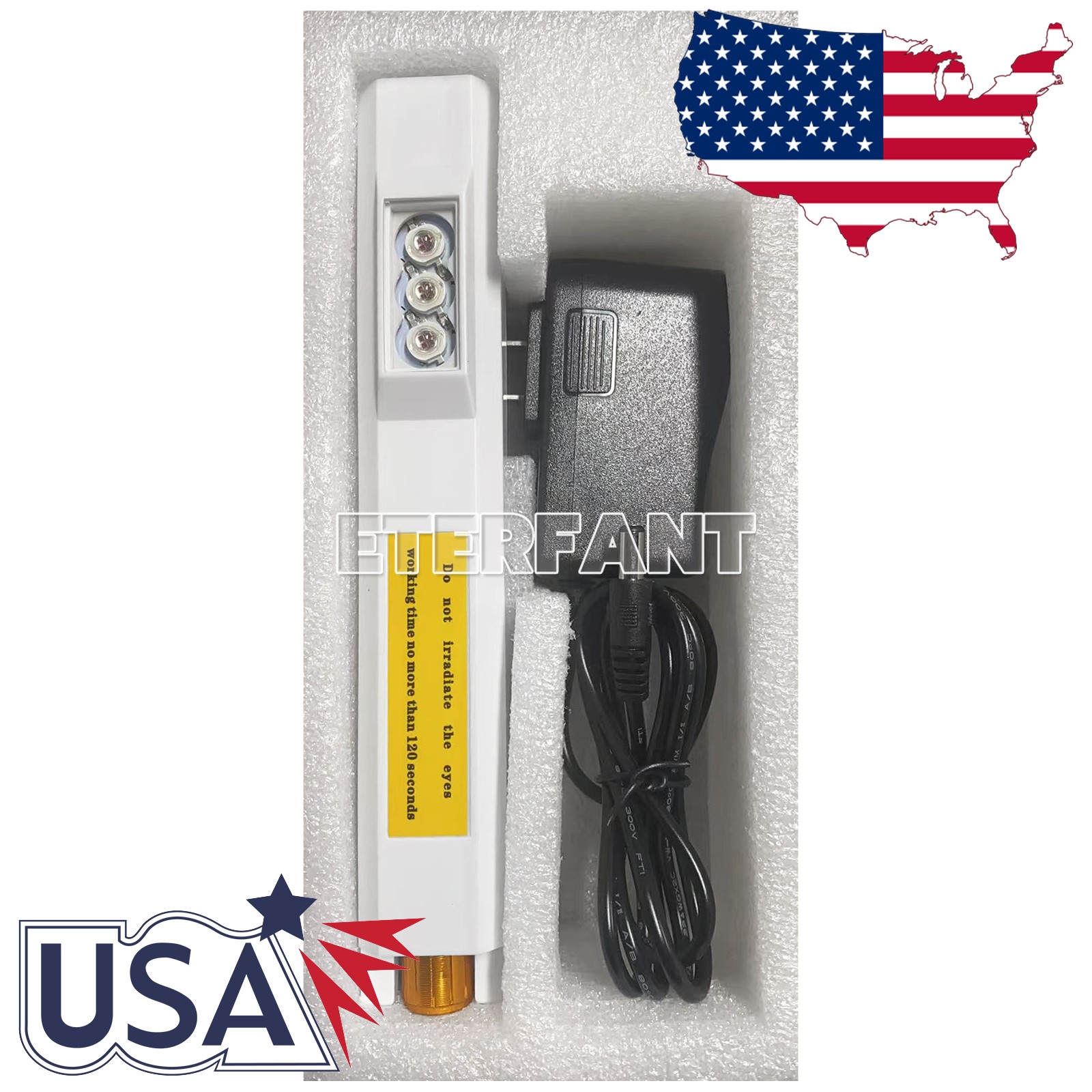 ETERFANT Portable Vein Finder Locator Blood Vessel Device Handheld Vein Detector