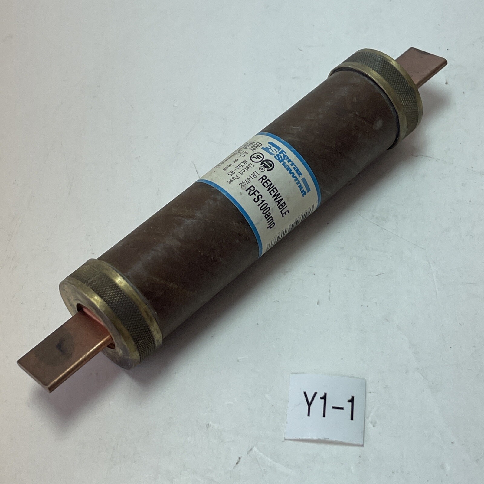 *NEW* Ferraz Shawmut Renewable Fast Acting 100A Fuse RFS100AMP || Warranty!!