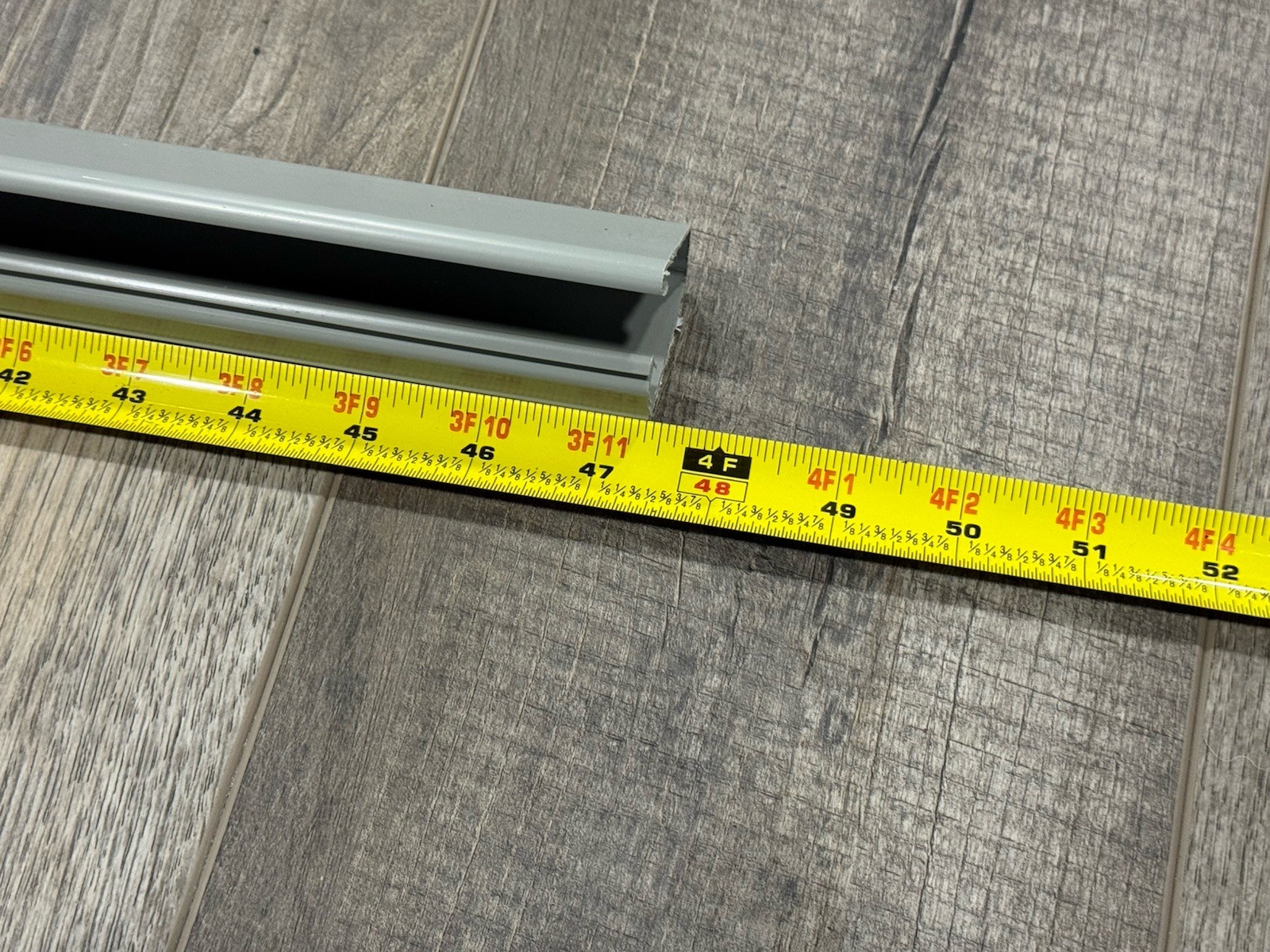 Panduit Raceway kit; 4 6ft grey, 1 3ft 11.5inch grey, and white Legrand bag of 3