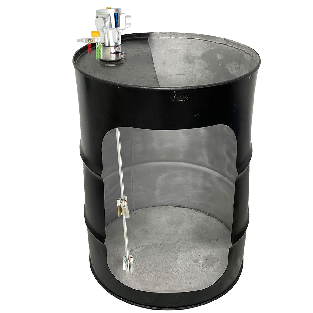 COSMOSTAR 55 Gallon Pneumatic Agitator 1/8HP Bung Mount Tank Barrel Drum Mixer