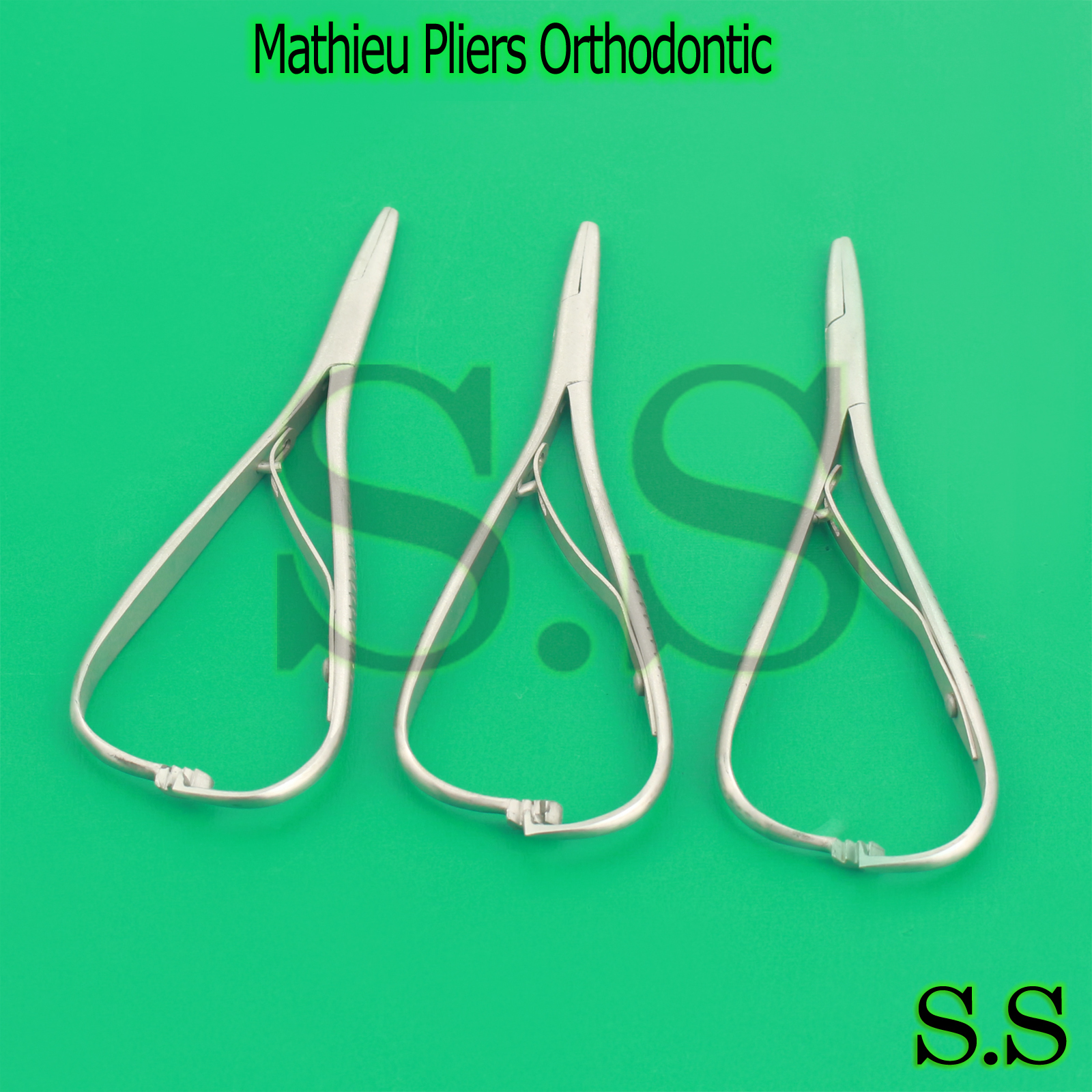 3 Mathieu Pliers 5.5″ Orthodontic Surgical Dental Instruments Orthopedic