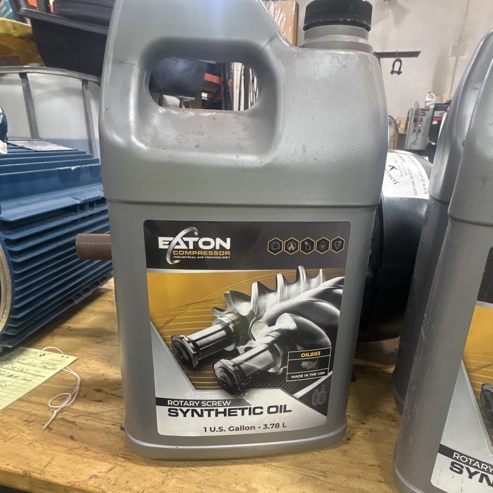 Eaton OIL003 Compressor Lubricant Pao Synthetic Base, ISO 46, 1-Gal Jug