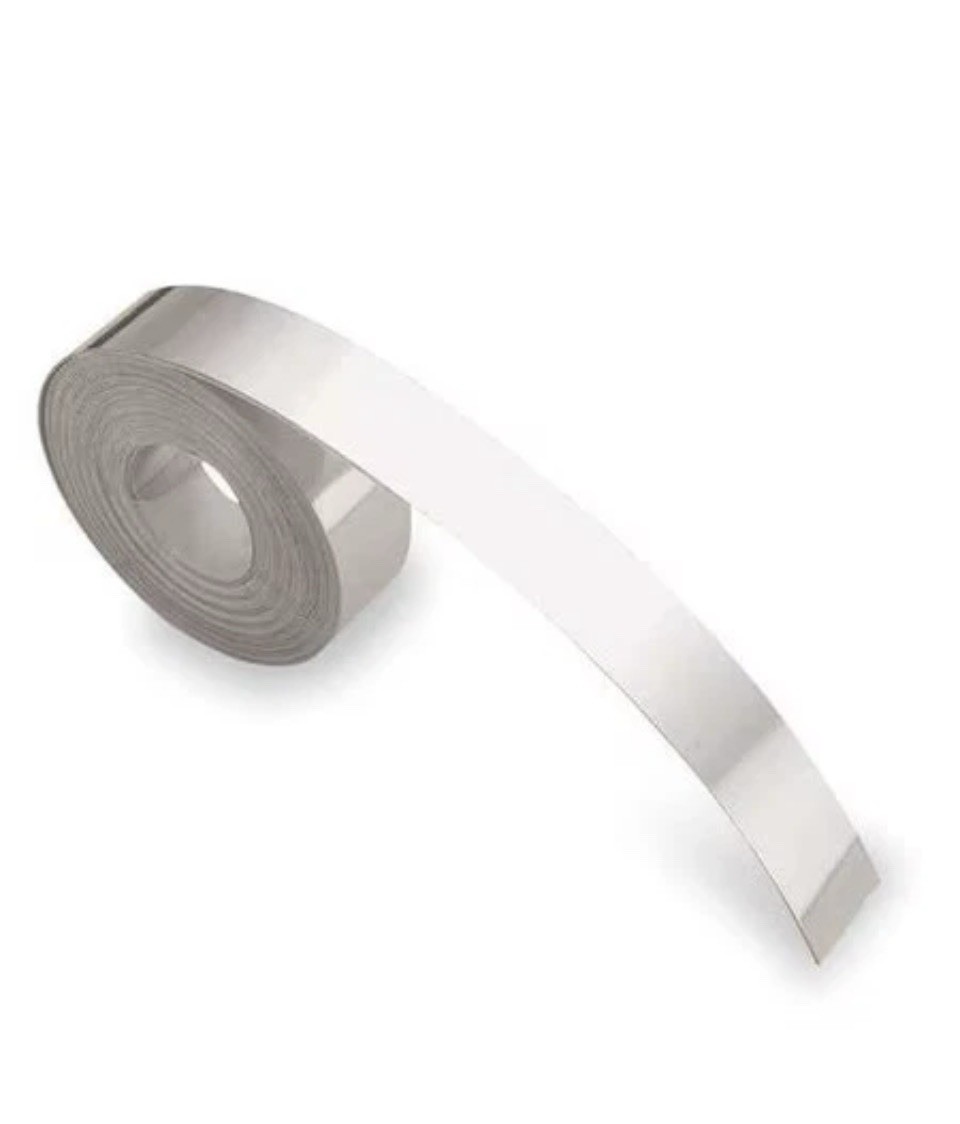 Dymo Embossing Tape 358-00 Aluminum Label Roll Labels 1/2” X 12’ Box Of 10