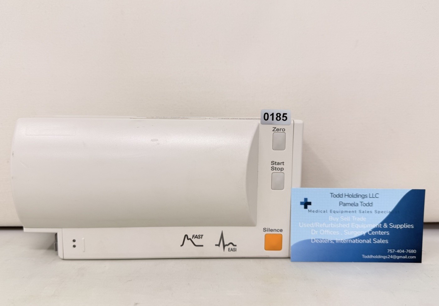 PHILIPS IntelliVue M3001A MMS A01C06 Masimo SpO2 ECG Nipb Patient Module (0185)