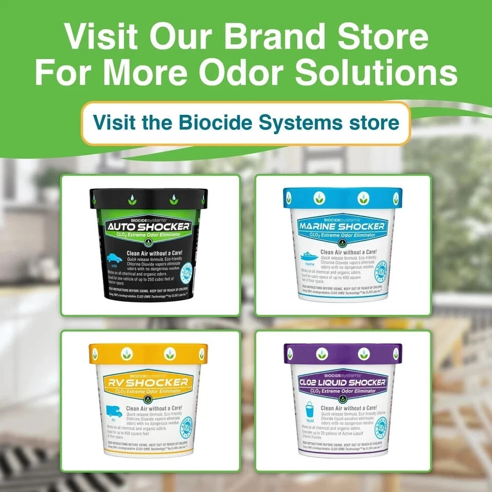 Room Shocker, Quick Release Odor Eliminator for Home & Office, Eco-Friendly…